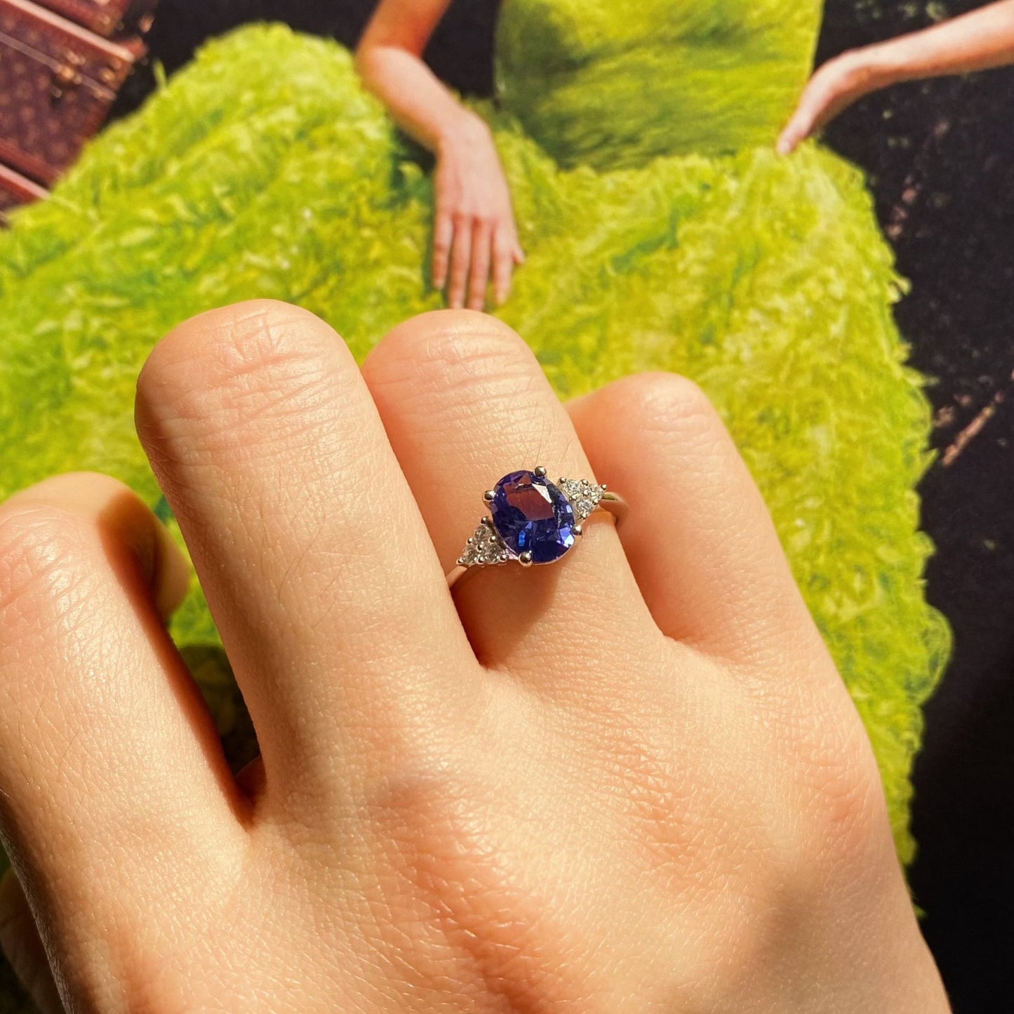 Exquisite Zultanite Gemstone Ring