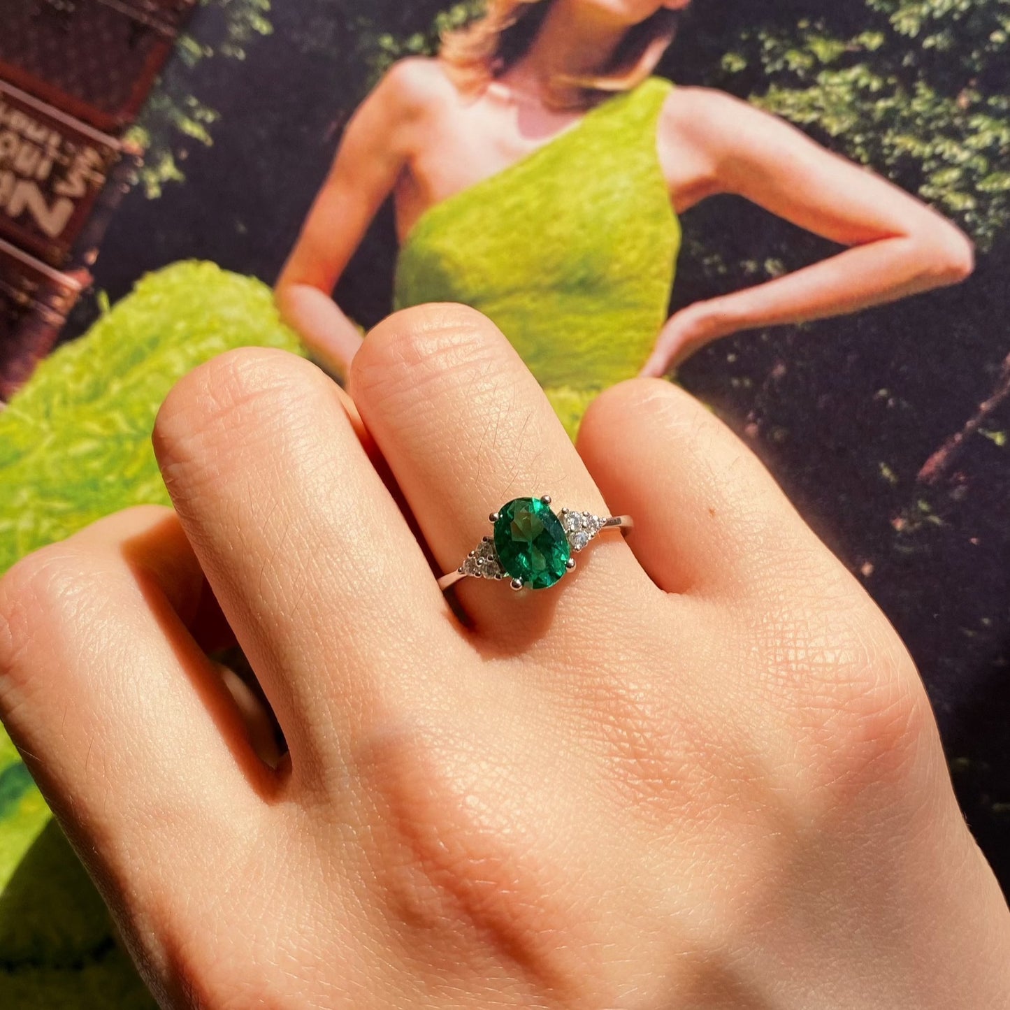 Exquisite Zultanite Gemstone Ring