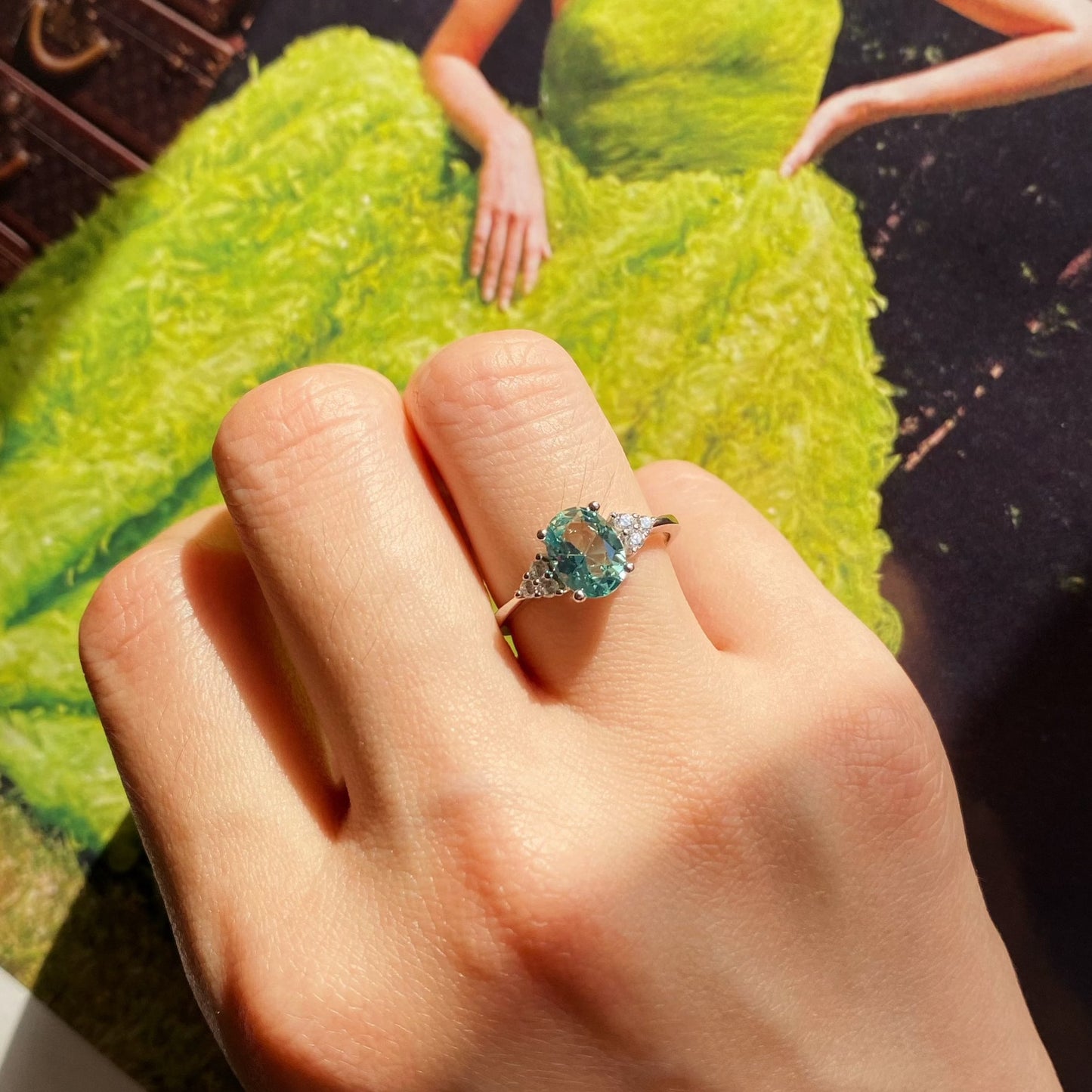 Exquisite Zultanite Gemstone Ring