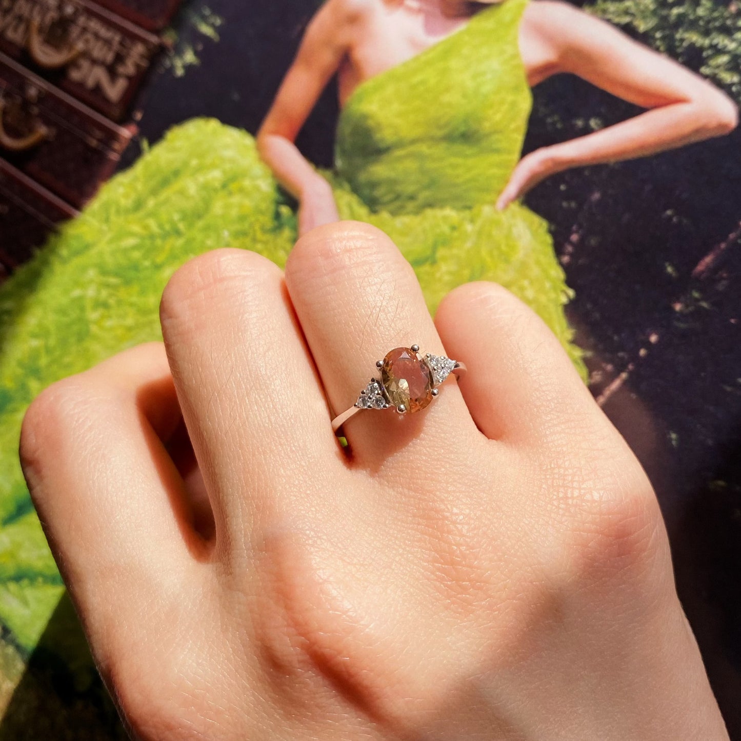 Exquisite Zultanite Gemstone Ring