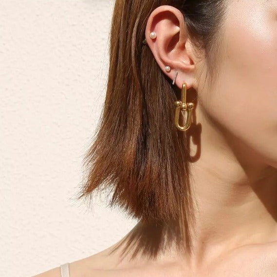 Chunky Chain Link Earrings