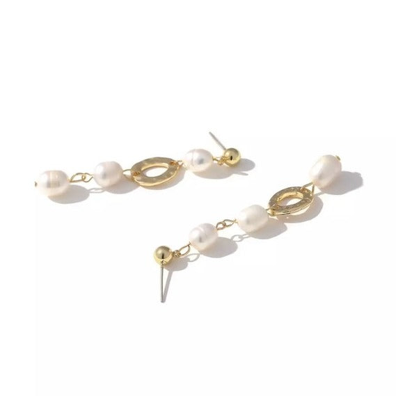 Classic Charm Faux Pearl Earrings