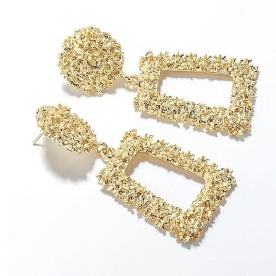 Vintage Style Geometric Earrings