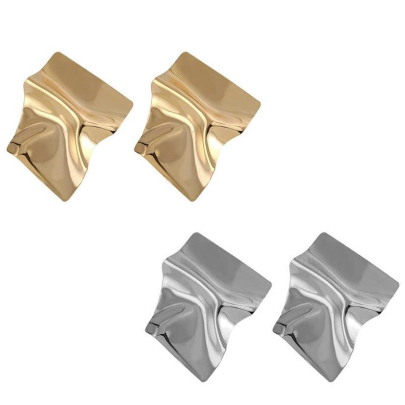 Geometric Exaggerated Statement Earrings