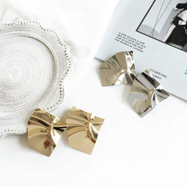 Geometric Exaggerated Statement Earrings