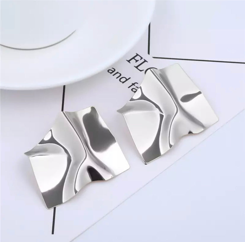 Geometric Exaggerated Statement Earrings