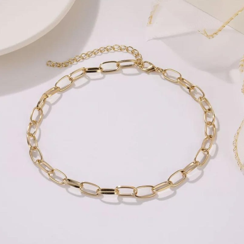 Minimalist Design Chain Link Necklace
