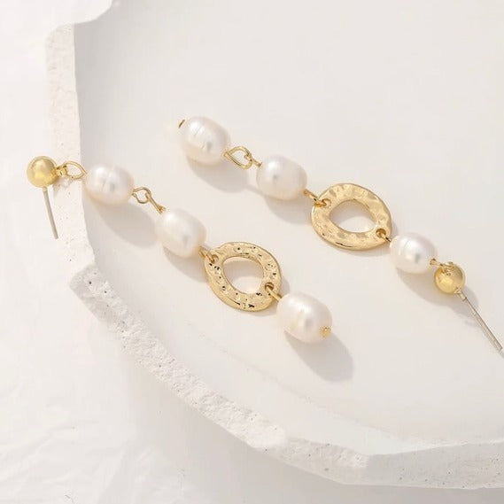 Classic Charm Faux Pearl Earrings