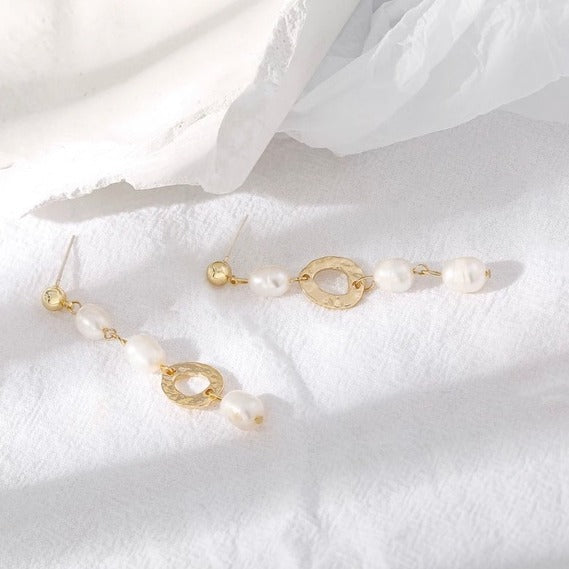 Classic Charm Faux Pearl Earrings