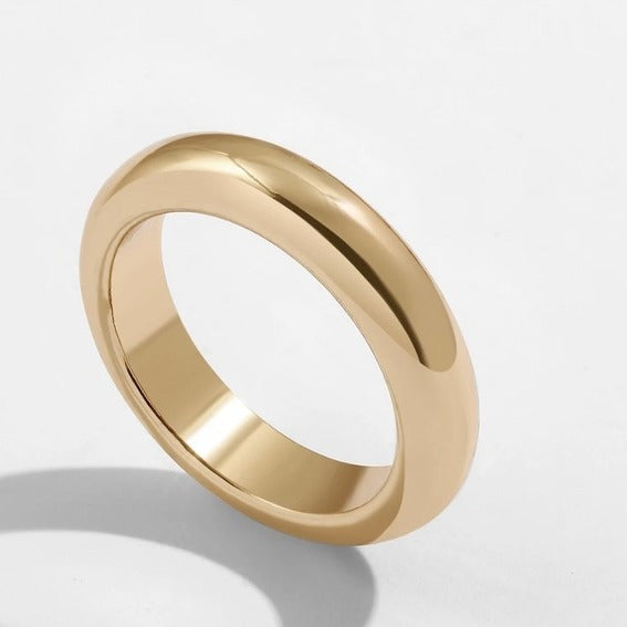 Minimalist Design Chunky Ring