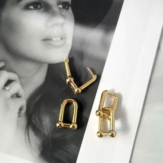 Chunky Chain Link Earrings