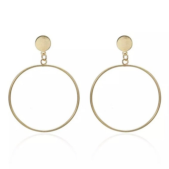 Large Hoop Statement Earrings