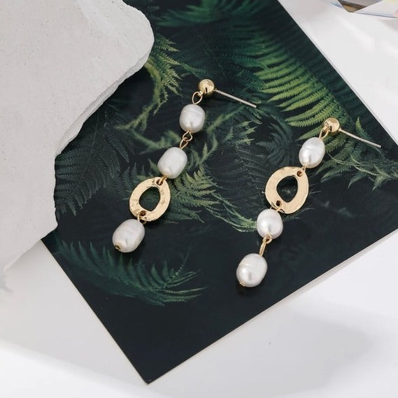 Classic Charm Faux Pearl Earrings