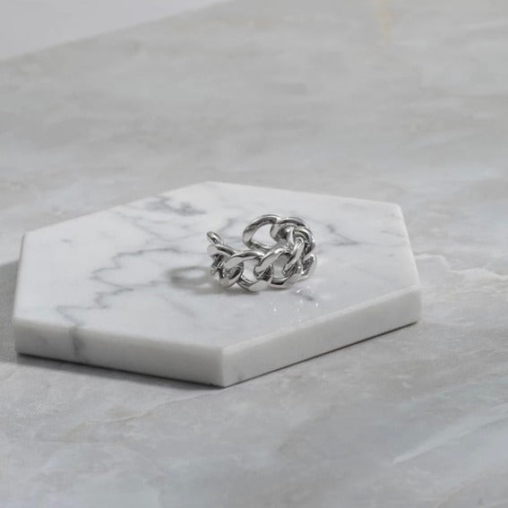Trendy Chunky Chain Ring