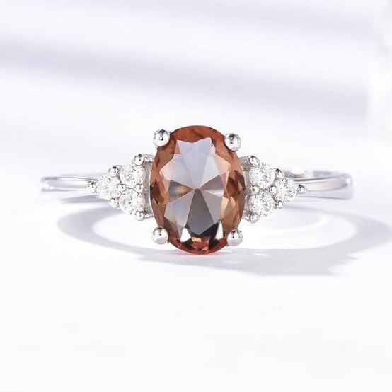 Exquisite Zultanite Gemstone Ring