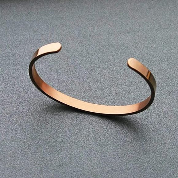 Forever Love Rose Gold Plated Cuff