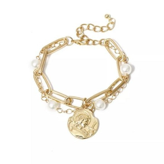 Multi-layer Gold Bracelet Chain