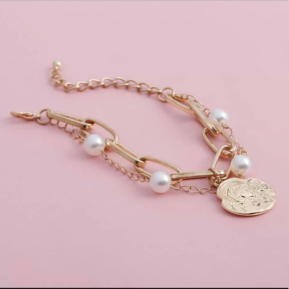 Multi-layer Gold Bracelet Chain