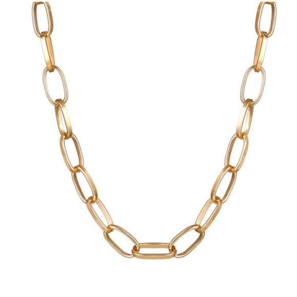 Minimalist Design Chain Link Necklace