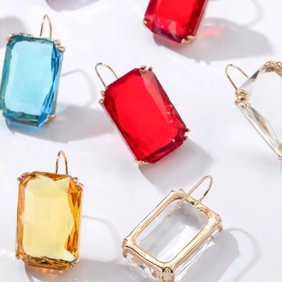 Lita Candy Resin Drop Earrings