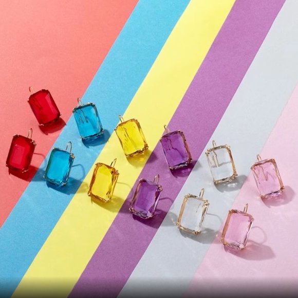 Lita Candy Resin Drop Earrings
