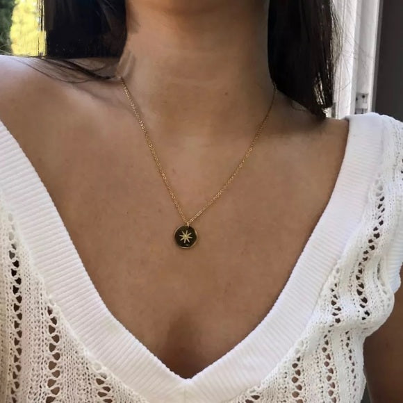 Gold Plated Pendant Necklace
