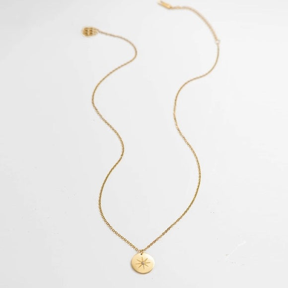 Gold Plated Pendant Necklace