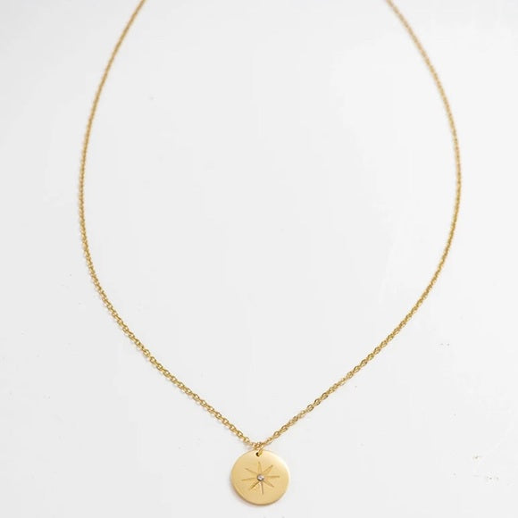 Gold Plated Pendant Necklace