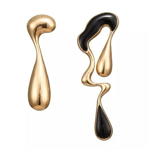 Asymmetric Artistic Earrings