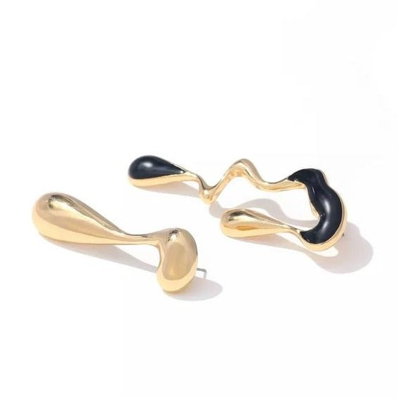 Asymmetric Artistic Earrings