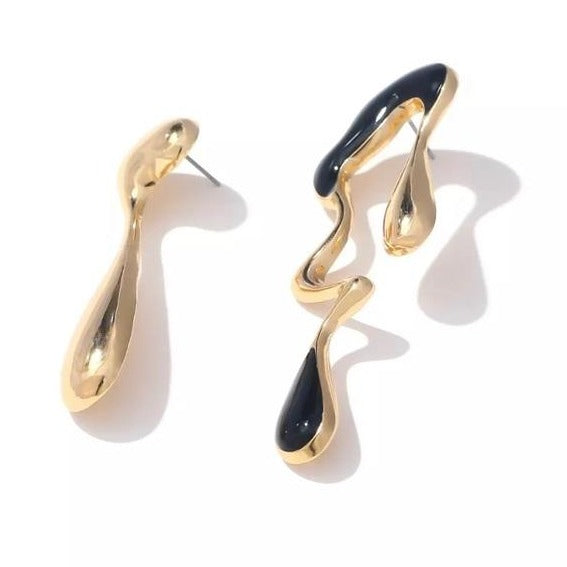 Asymmetric Artistic Earrings