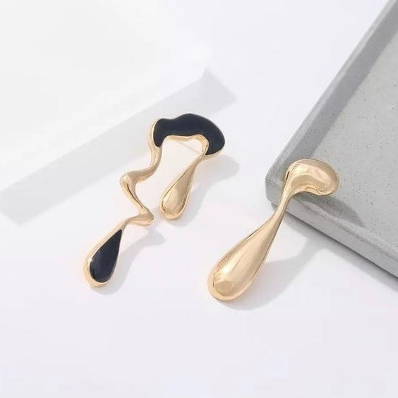 Asymmetric Artistic Earrings