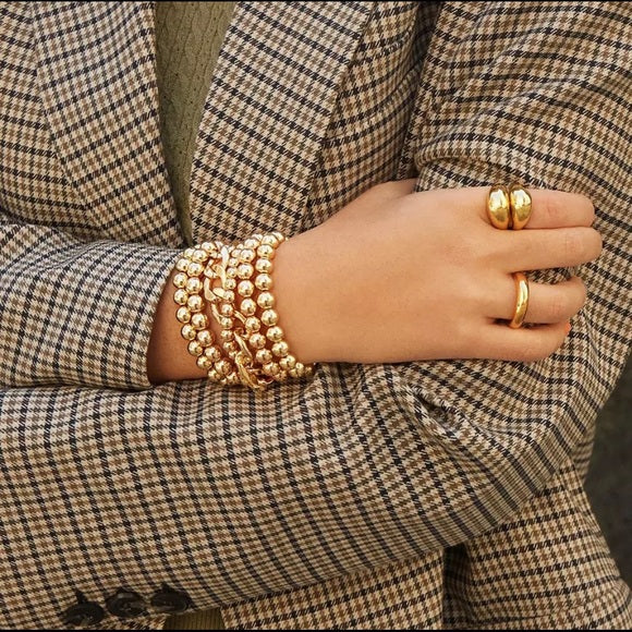 Minimalist Design Chunky Ring