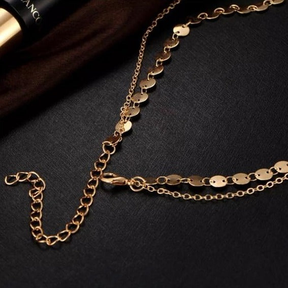 Multilayer Minimalist Design Sexy Summer Chain Necklace