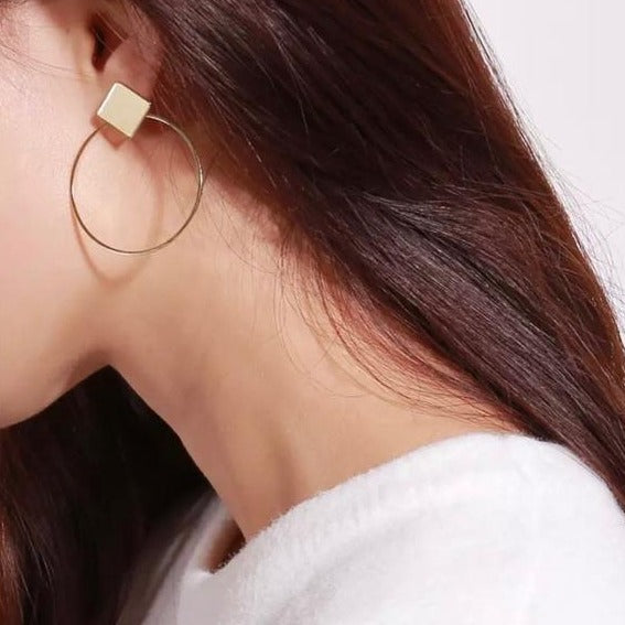 Classic Geometric Hoop Earrings