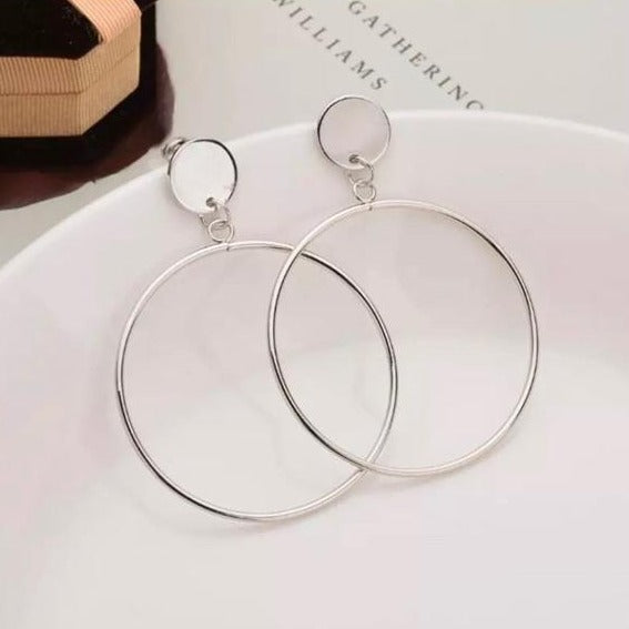 Large Hoop Statement Earrings