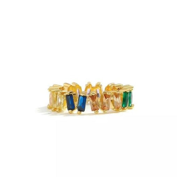 Crystal Rainbow Ring