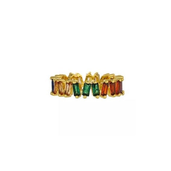 Crystal Rainbow Ring