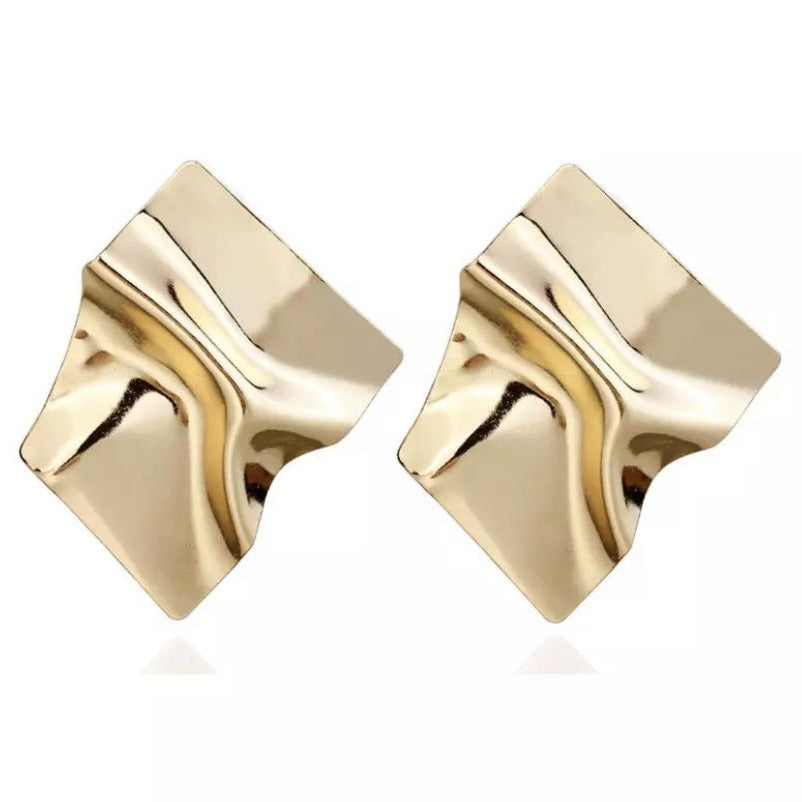 Geometric Exaggerated Statement Earrings
