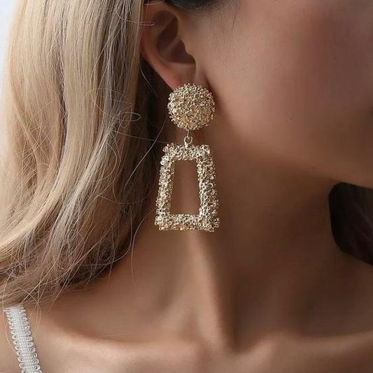 Vintage Style Geometric Earrings